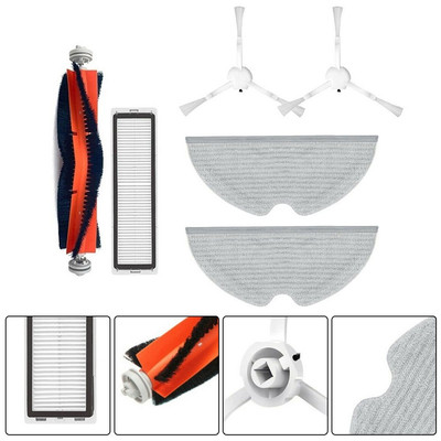 Gesund halten Luftfilter Seitenbürsten Wischtuch Set für Trouver Finder RLS3