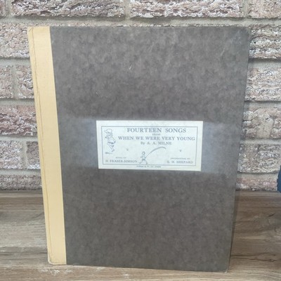Fourteen Songs From When We We re Very Young Words A A Milne 8th Ed Methuen