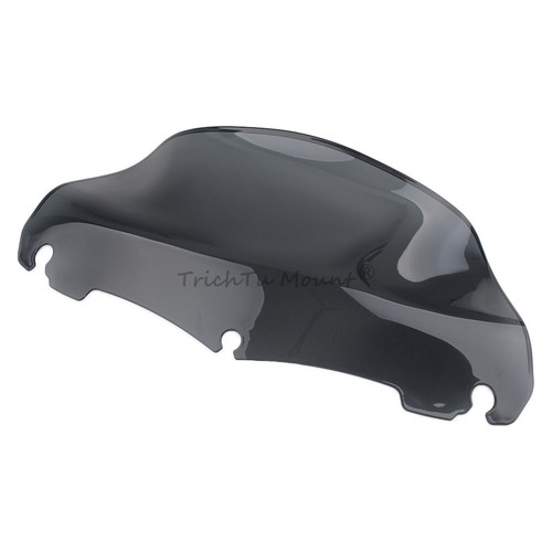 Gray 9'' Wave Windshield Windscreen Fit for Harley Street Glide FLHX/I 2014-2022 - Picture 11 of 21