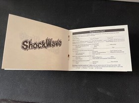 Shockwave NES Manual Only ~~Phoenix Comics NW~~