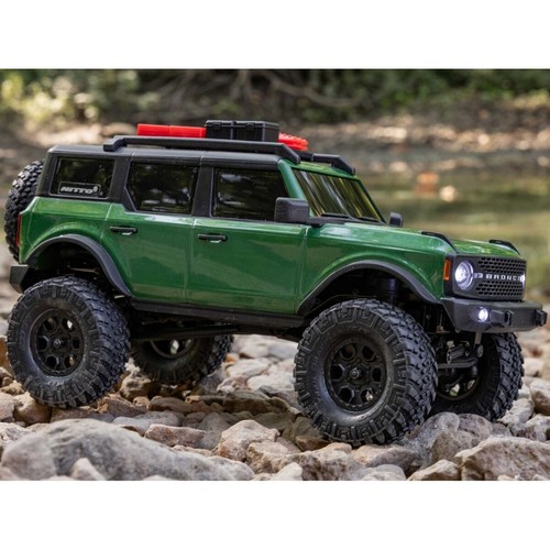 Axial AXI00006V2T5 1:24 SCX24 Ford Bronco 4X4 RTR Brushed Rock Crawler Akku/Lade - Bild 2 von 13