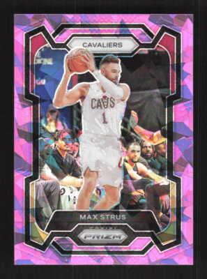 Max Strus 2023-24 Panini Prizm Prizms Pink Ice Cleveland Cavaliers #273