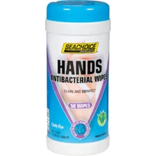 Seachoice 90903 Hand Wipes 50Ct Canister