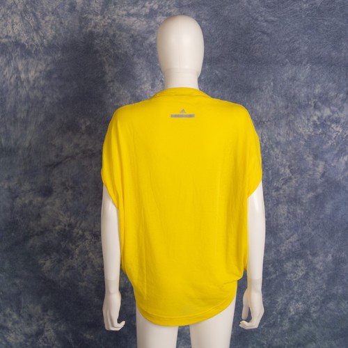 Stella McCartney Adidas Sample Women's Top Yellow Tennis Ball Textured Sz 32 - Picture 2 of 5
