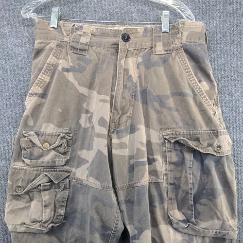 Arizona Men's Straight Leg Utility Style Cargo Pants 32x32 Camouflage - Picture 3 of 13
