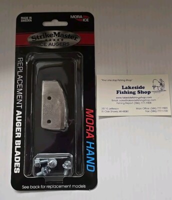 STRIKE MASTER 5'' MORA HAND AUGER REPLACEMENT BLADES ICE FISHING ACCESSORY MD-5B