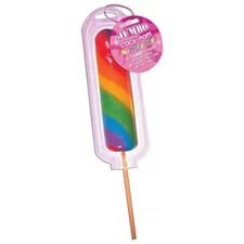 Candy Rainbow Jumbo Penis Pop 6 inches on a stick  9.80 onces of fun