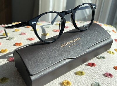 New - Oliver Peoples Gregory Peck - OV5186 1005 Black Frame - Demo
