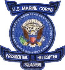 UNITED STATES MARINE CORPS PRESIDENTIAL HELICOPTER SQUADRON PATCH