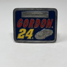 1998 NASCAR Winston Cup BELT BUCKLE OF JEFF GORDON Made In USA Limited Edition
