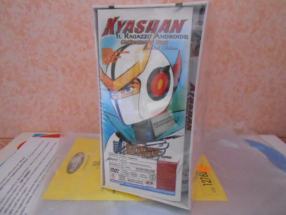 KYASHAN Il ragazzo androide DVD Collector's BOX 1° Edizione