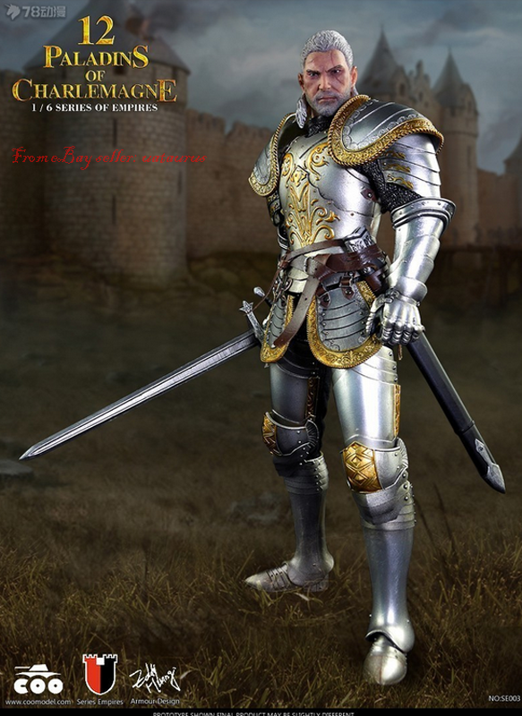 Coomodel 1/6 Se003 Series Of Empires - 12 Paladins Of Charlemagne