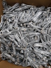 Lot of 60x RJ11 to RJ11 ADSL Cable Telephone Phone Lead 6P4C Fully Wired Gold