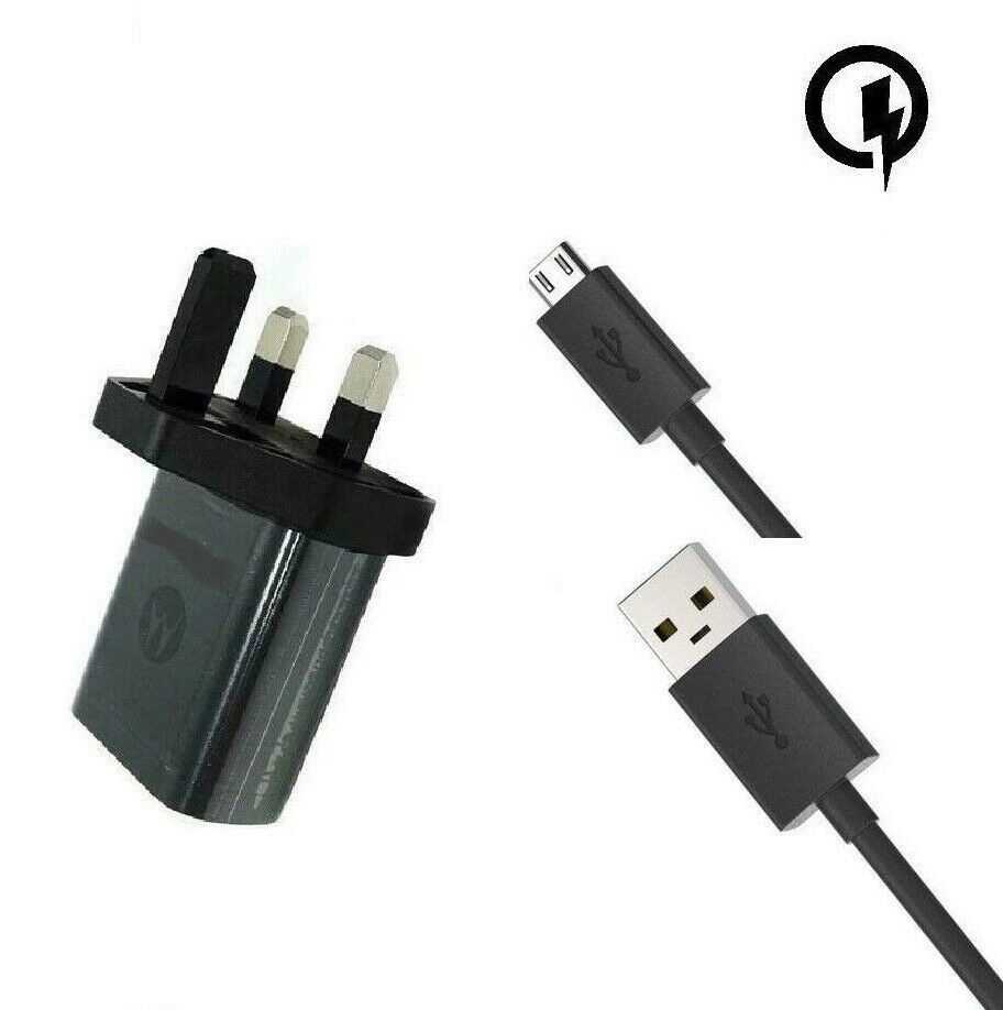 MICRO USB CABLE FOR MOTO G5 PLUS /G5S /G5S PLUS/E5+ /G6 PLAY UK