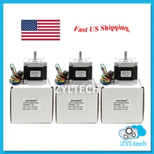 Zyltech 3X PCs Nema 23 Stepper Motor 2.5 A 1.3 N.m 184 oz.in