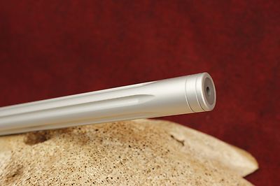 KIDD 18'' Fluted Light Weight Bull Barrel for a 10/22  or Ruger -Silver