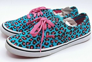 pink leopard print vans