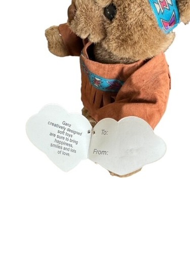 Ganz Running Bear Native American Plush New With Tag - Picture 5 of 9