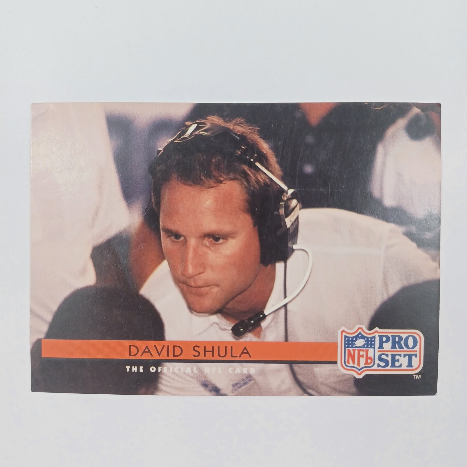 DAVID SHULA 1992 PRO SET FOOTBALL CARD #135 E6029