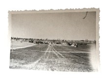 WW2 Era Photo Germans Big Lot Building Structures Military Vehicles