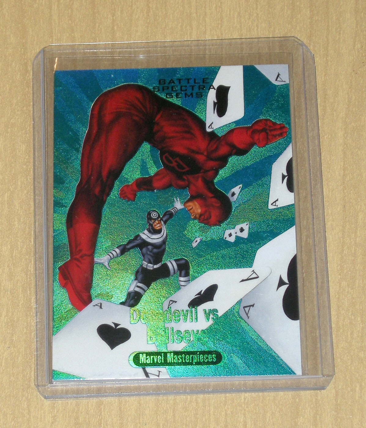 2016 Marvel Masterpieces Jusko Battle Spectra GEMS Daredevil Bullseye BS-16 /99