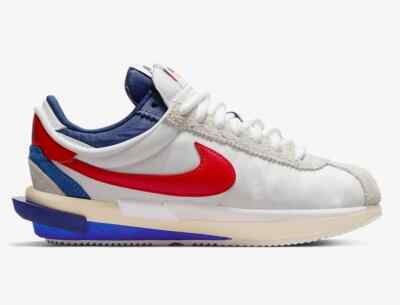 Nike Zoom Cortez SP sacai White University Red Blue | DQ0581-100 | EU 43 | NEU