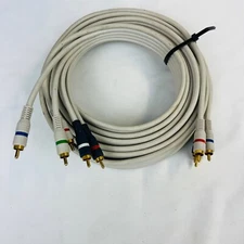 12' HDTV Component Audio Video RCA 5 Cables Shielded