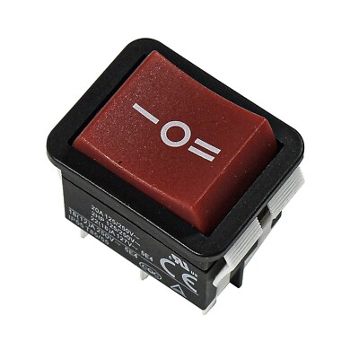 On-Off-On Power Switch for Grizzly G4015Z Combo Lathe Power Tools 20A ...