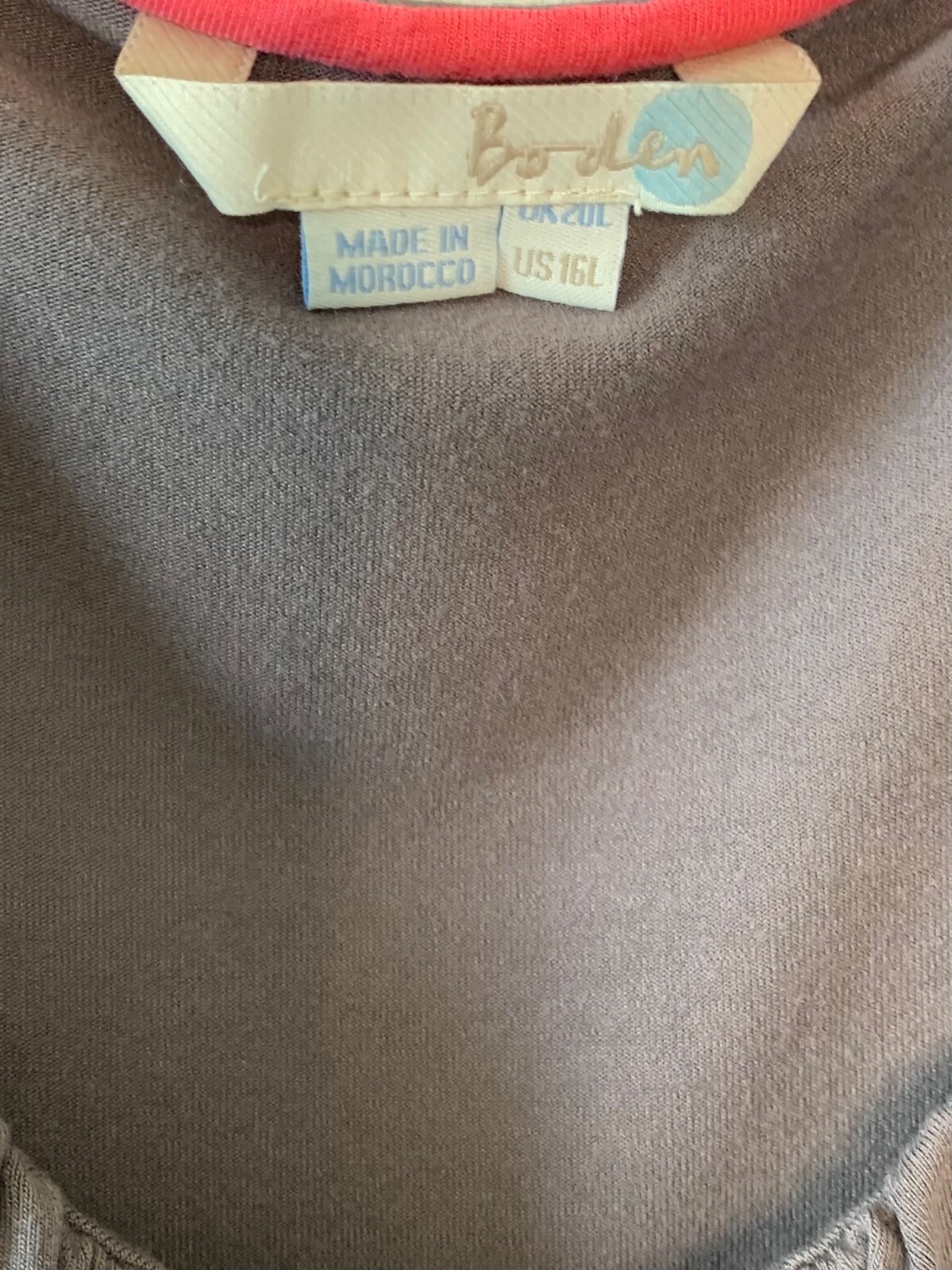 BODEN Solid Gray Sleeveless Lightweight Knit Midi… - image 3