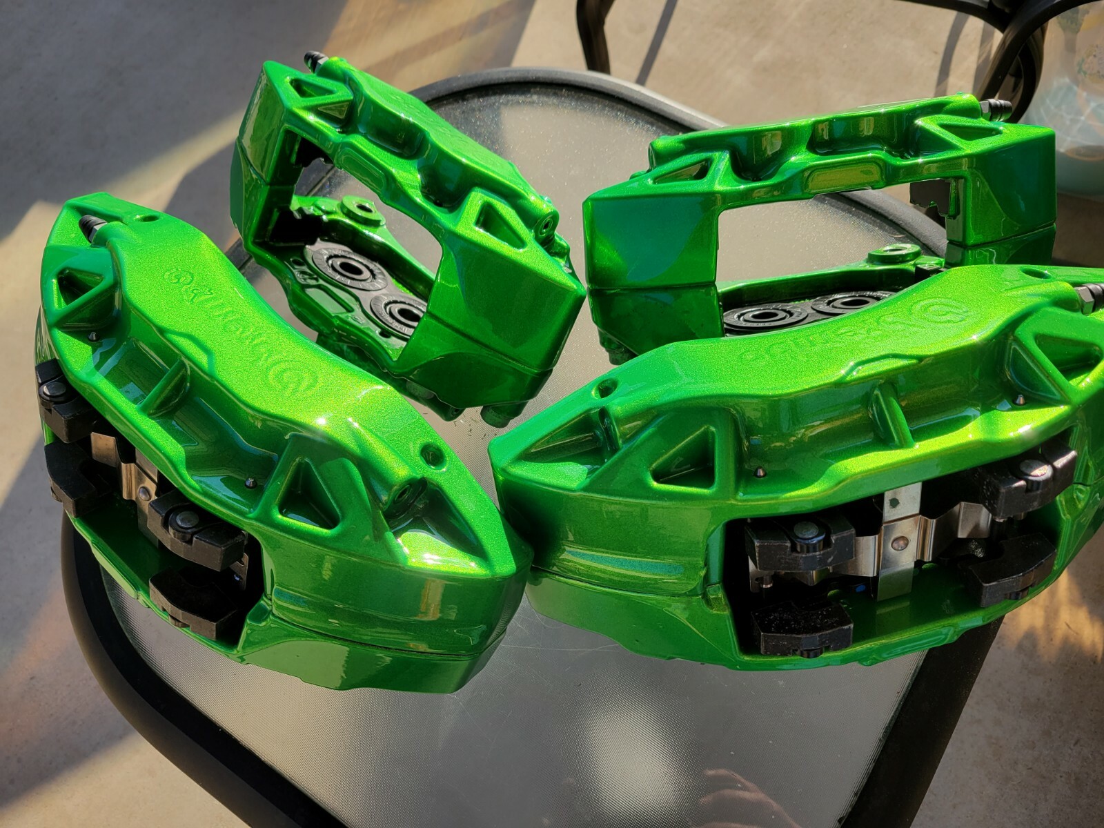 Powder Coated Camaro 1620 Brembo Brake Calipers eBay