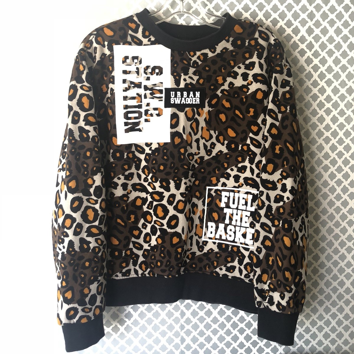 00s japanese label leopard hoodie パーカー 00s japanese label leopard hoodie パーカー 00S Japanese