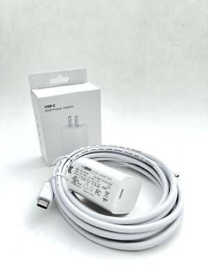 OMNIHIL Wall Charger+10FT-USB-C-C Cable for Marshall Middleton Bluetooth Speaker