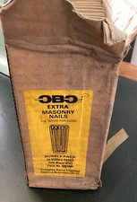 OBO Extra Masonry Nails 85mm(3.3/8”) (24bubble Packs)
