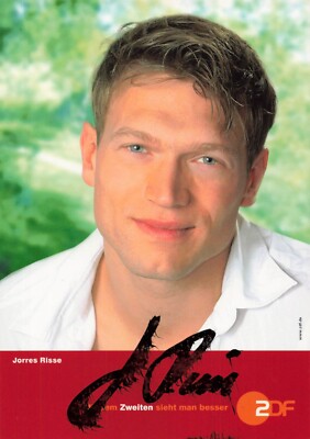 Jorres Risse UH Bianca Ways to Happiness Autograph Card Original Signed 4151 E