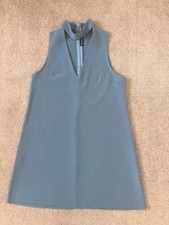 Pretty Little Thing Size 8 Blue Halter Neck Dress