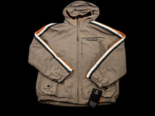 Protection System Youth Boys L 14/16 Tan Lightweight Waterproof Jacket NEW NWT