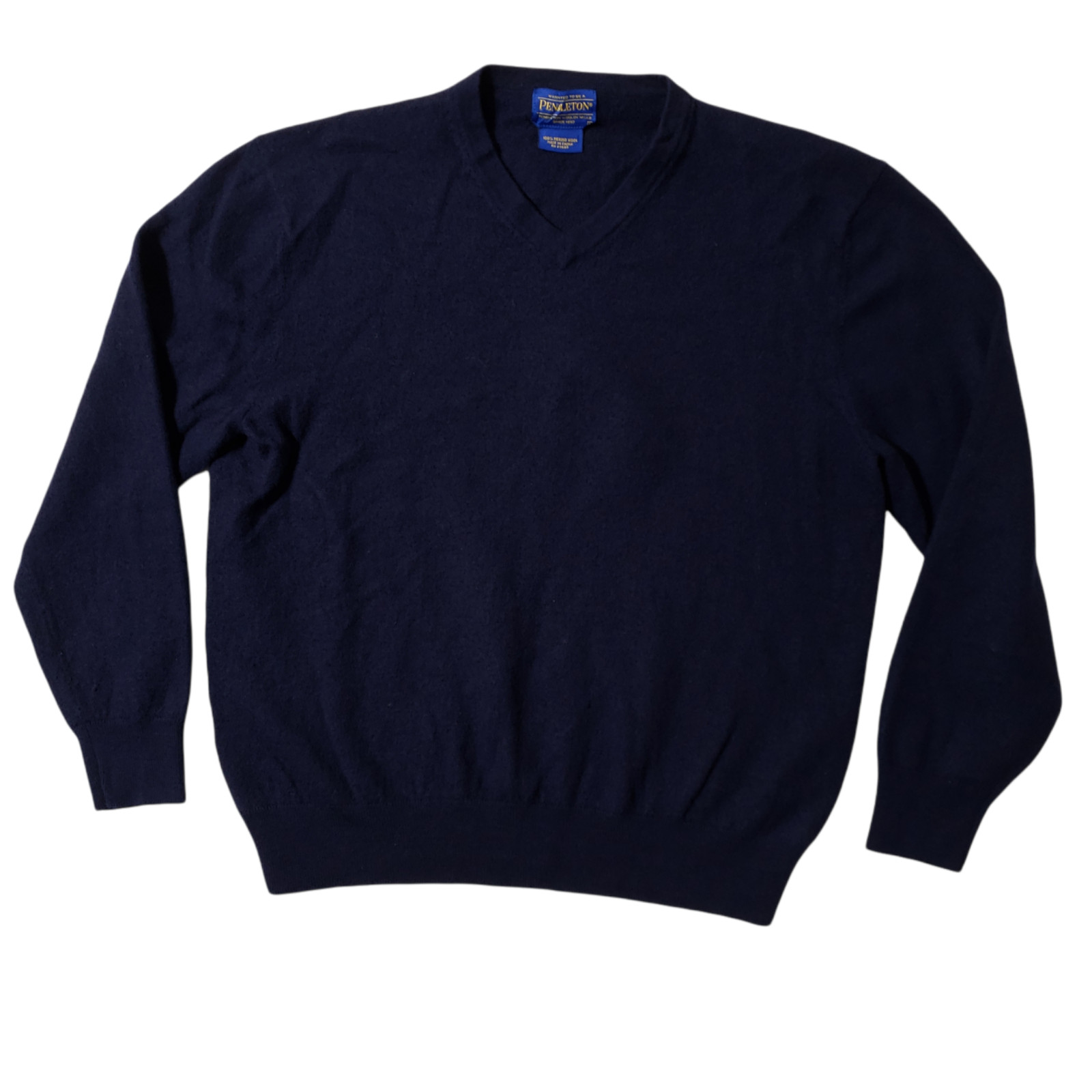 Pendleton V-Neck Pullover Sweater Womens Size L L… - image 1