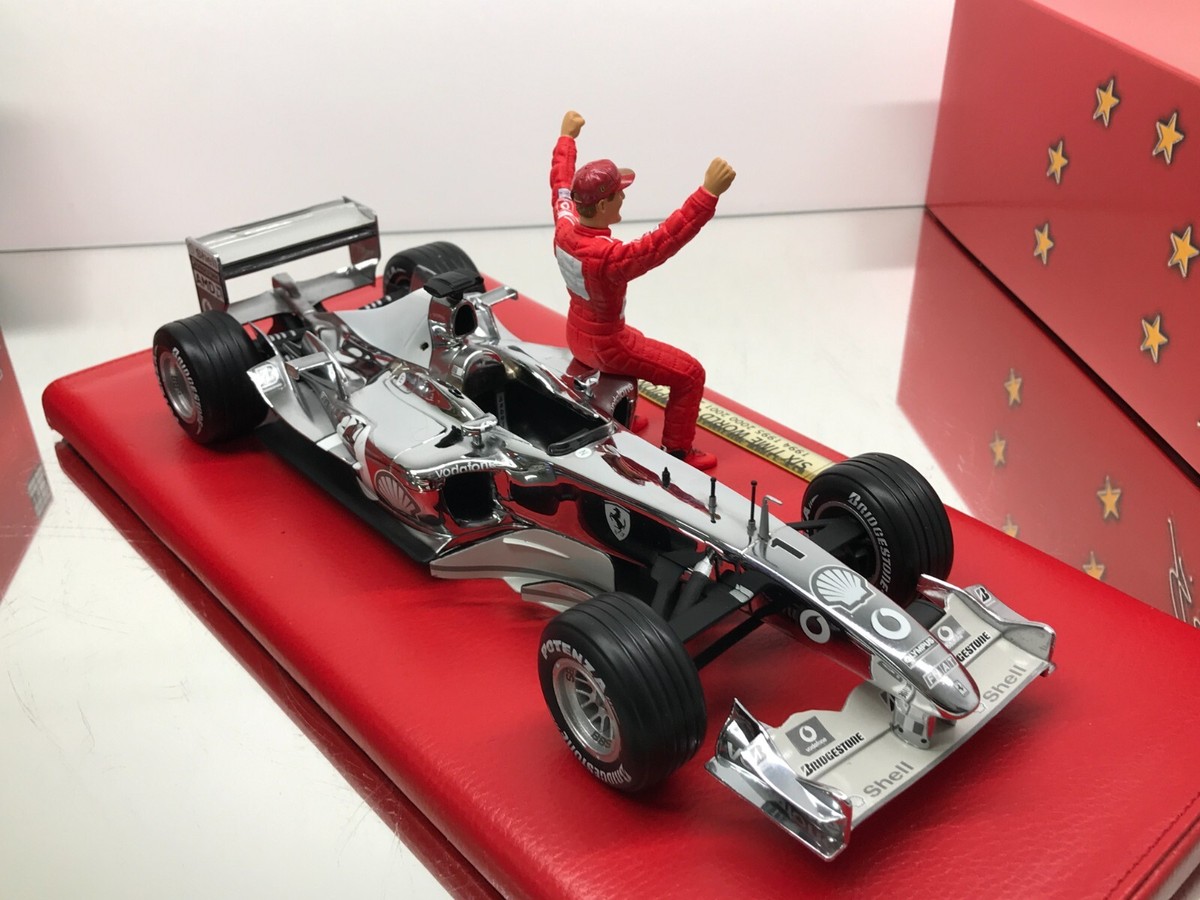 HOTWHEELS C7332 FERRARI F2003-GA F1 #1 SCHUMACHER -CHROME 1