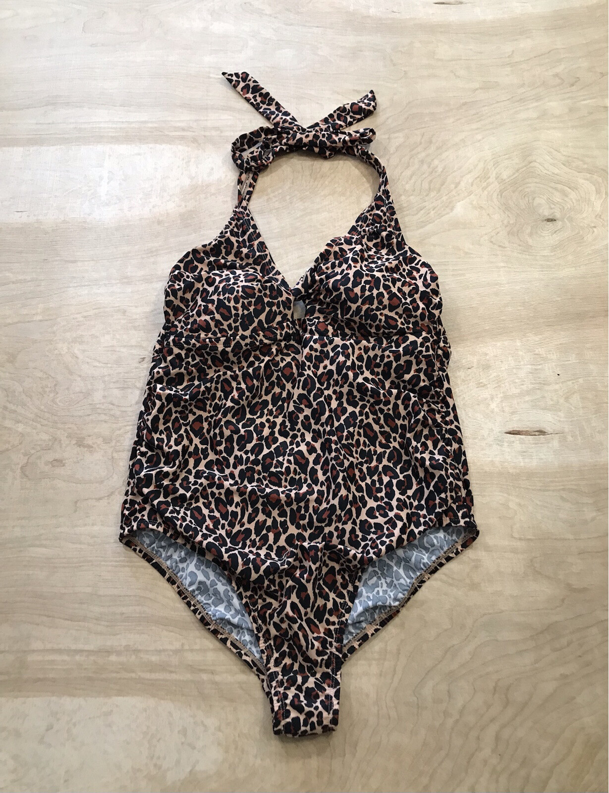 Kona Sol Women's Twist-Front One Piece Swimsuit-Animal Print-16W-MSRP  $39.99 NEW | eBay