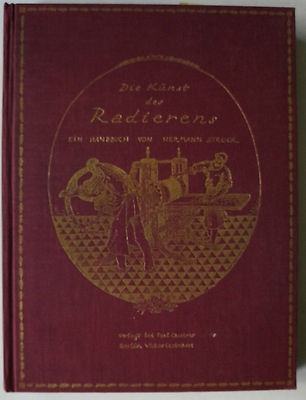 Die Kunst des Radierens, Max Liebermann, Max Liebermann original Radierung, 