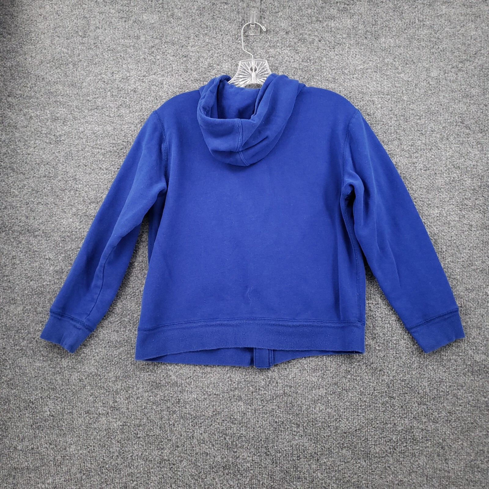 Polo Ralph Lauren felpa con cappuccio ragazzo grande giovane blu full zip pile felpa pony