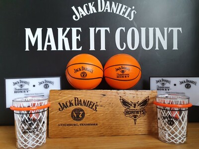 Brandneu Offizielles Jack Daniels NBA Basketball Paket