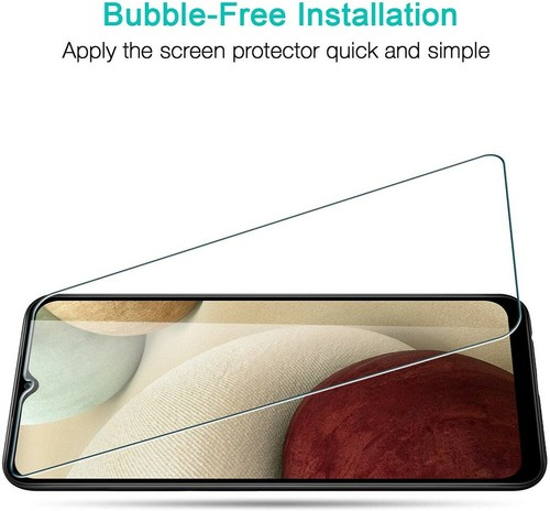 For Samsung Galaxy A73 5G Tempered Glass Screen Protector HD Clear Case Friendly - Photo 8 sur 9