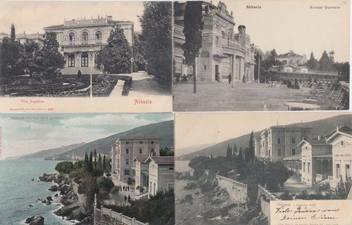 72 postales vintage de ABBAZIA OPATIJA CROACIA en su mayoría anteriores a 1940 con MEJOR (L3814) - Imagen 12 de 12