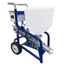 T3 Putty Cement Grouting Spray Machine Real Stone Paint Sprayer 28L Hopper 220V