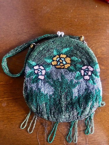 vintage beaded handbag - Picture 1 of 3