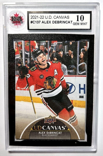 2021-22 Upper Deck Canvas #C137 Alex DeBrincat | KSA GEM MINT 10 - Bild 1 von 3