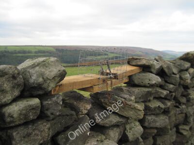Photo 6x4 Wall  Top  Trap (sprung) Fangdale Beck Set by gamekeepers to ca c2009