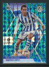 2020-21 ROBERTO LOPEZ PANINI MOSAIC LALIGA SANTANDER PEACOCK ROOKIE RC #55