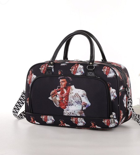 Bedruckte mittelgroße Damen Umhängetasche Umhängetasche Damen Reise Wochenende Handtasche LX - Bild 44 von 91